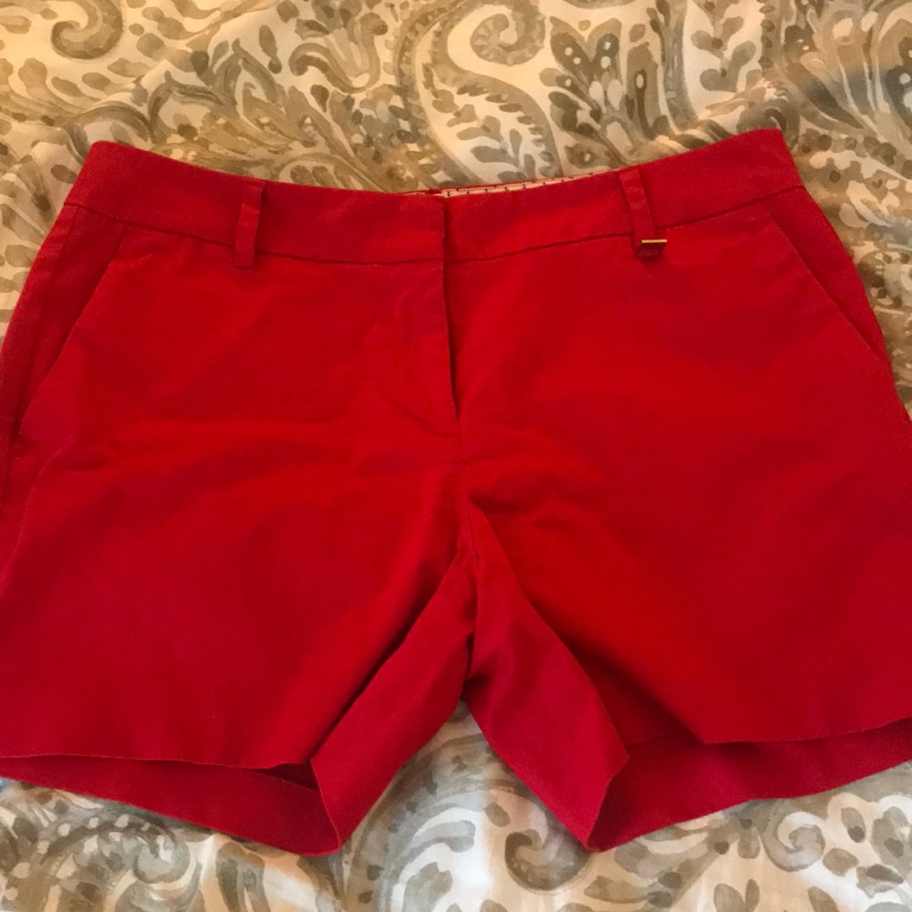 Nautica Red Mid Length Shorts